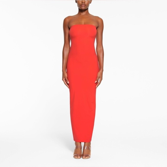 SKIMS Dresses & Skirts - SKIMS Fits Everybody Tube Dress in Poppy